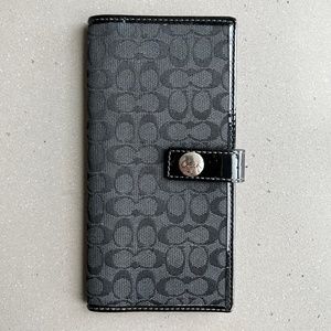 Coach Signature "C" Skinny Credit Card Wallet